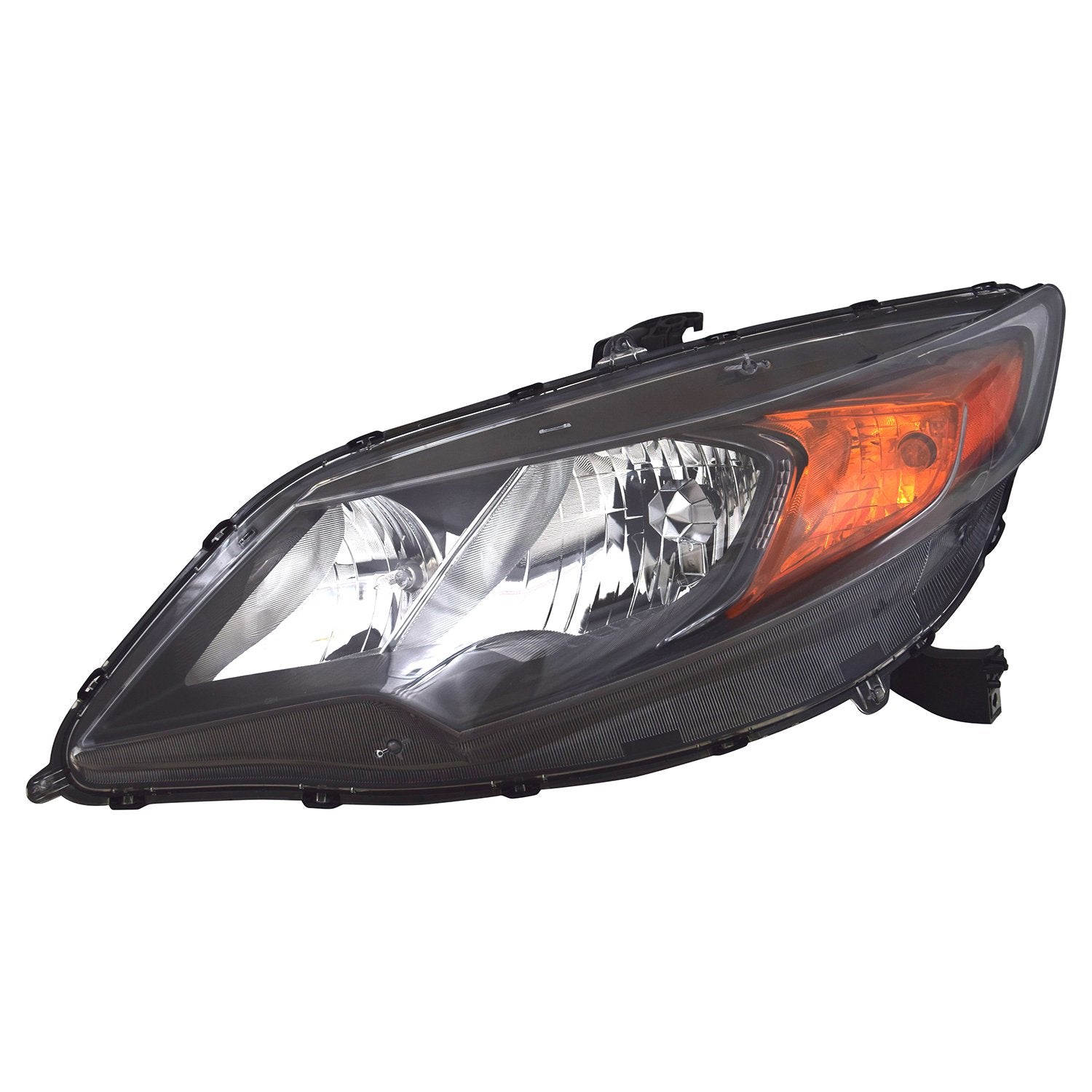 Left TYC Headlight Assembly Compatible with 2014-2015 Honda Civic