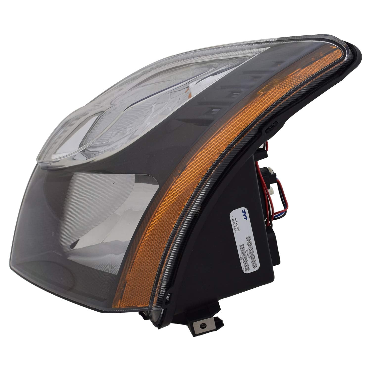 Left TYC Headlight Assembly Compatible with 2010-2012 Nissan Sentra