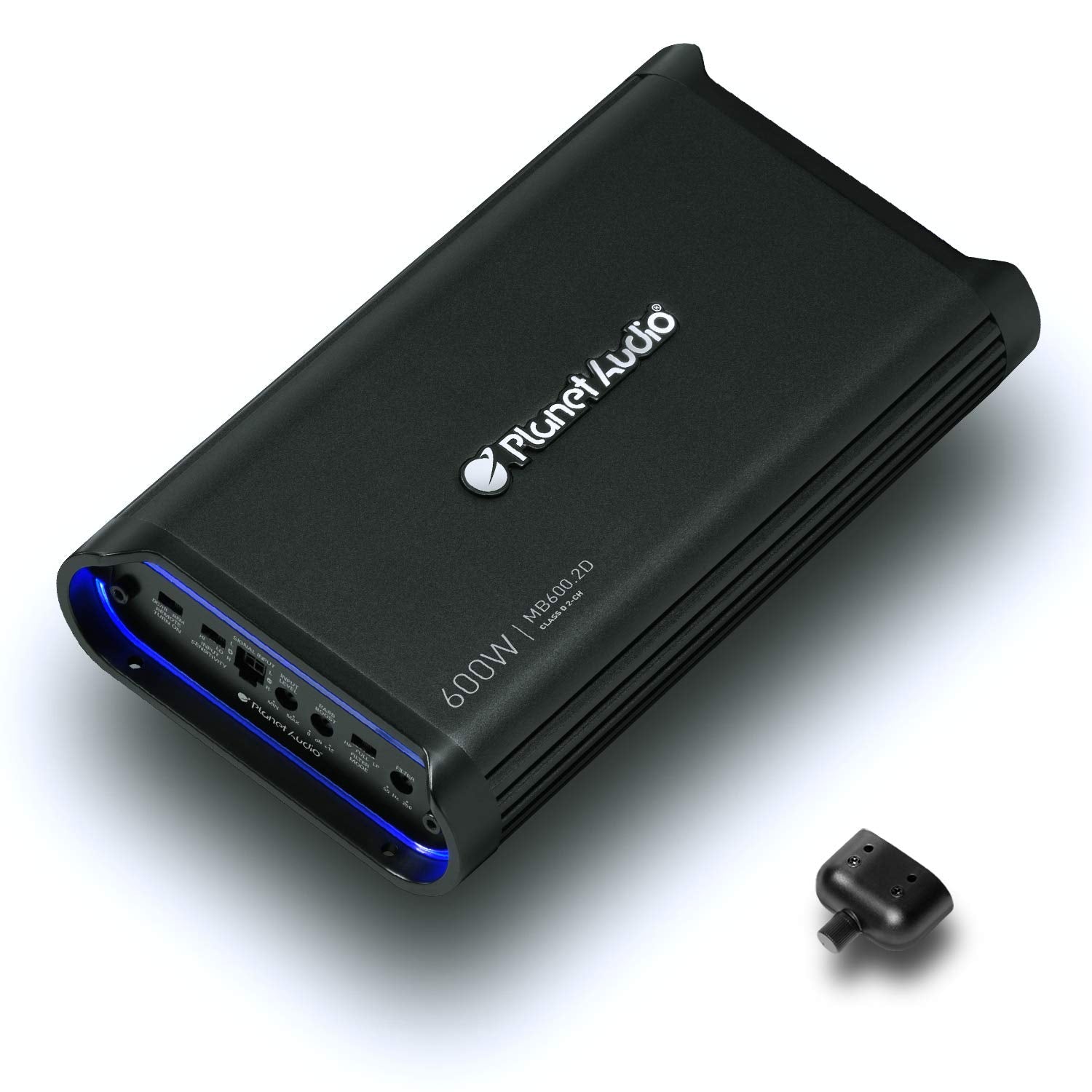 Planet Audio 2 Channel MB600.2D Class D Car Amplifier - 600 Watts, 2 Ohm Stable, Digital, Full Range, Mosfet Power Supply, Great for Speakers and Subwoofers