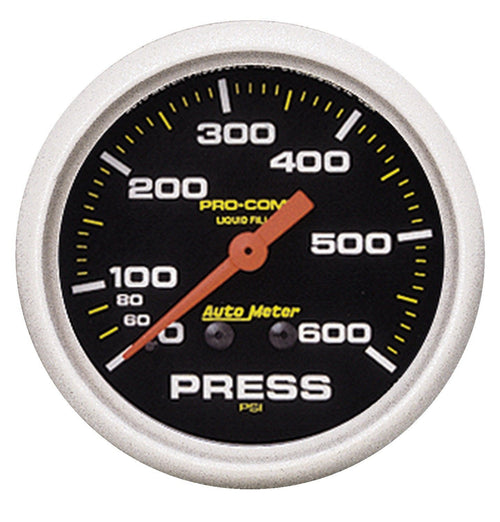 Auto Meter Pro-Comp 5425 Liquid-Filled Mechanical Pressure Gauge