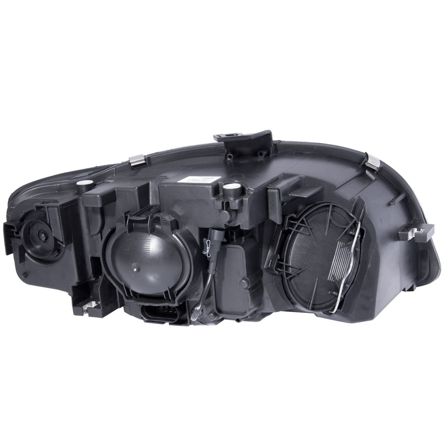Projector Headlight AnzoUSA 121484 Black/Clear for Audi A4