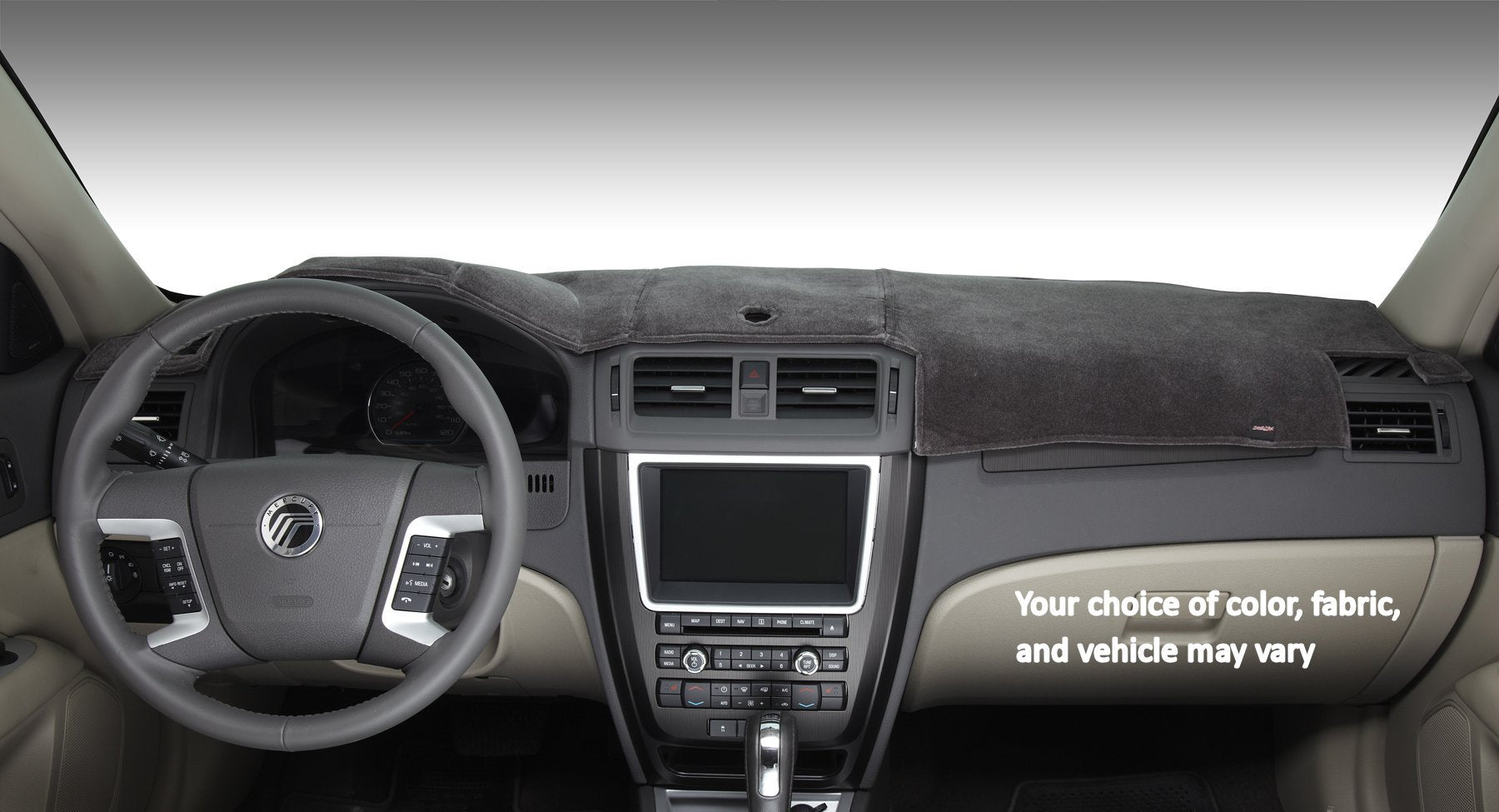 VelourMat DashMat 71718-00-23 Beige Dashboard Cover and Protector