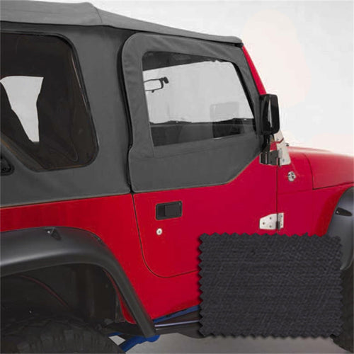 Door Skins, Black Denim | Rugged Ridge | 13717.15 | Fits 1997-2006 Jeep Wrangler TJ