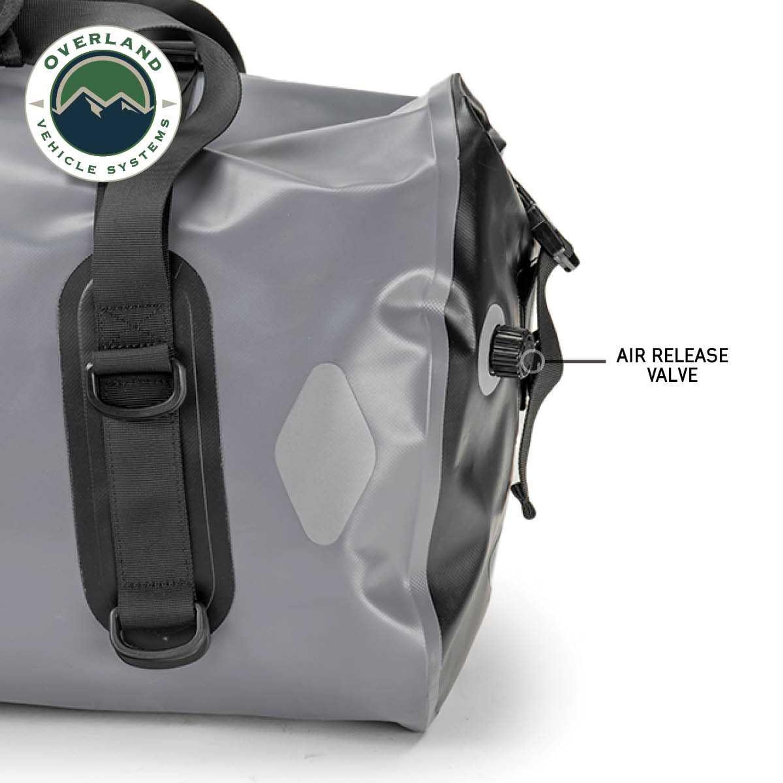 Overland Vehicle Systems Dry Storage Bags Portable (58 Quart Capacity) - Premium 1000D Construction - IPX6 Rated Waterproof Dry Bag - Heavy Duty Buckles with Robust Nylon Straps