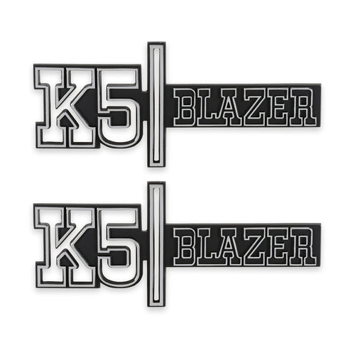Brothers Trucks K5 Fender Badge Pair - 04-547 Blazer 4WD