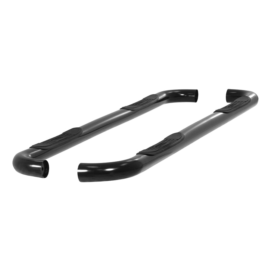 3-Inch Round Black Steel ARIES Nerf Bars, No-Drill, Fits Select Ford Explorer Sport Trac