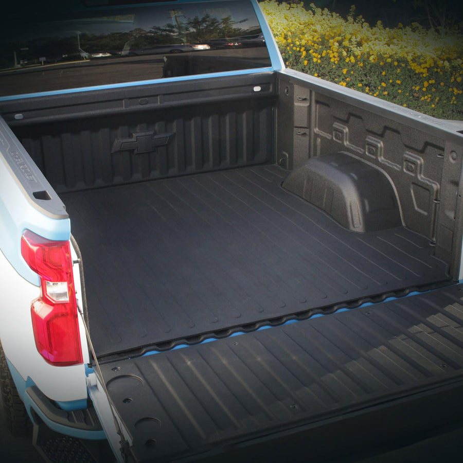 50-6465 Westin Truck Bed Mat fits 2019-2025 Silverado Sierra 1500 5'75" Bed Black Rubber