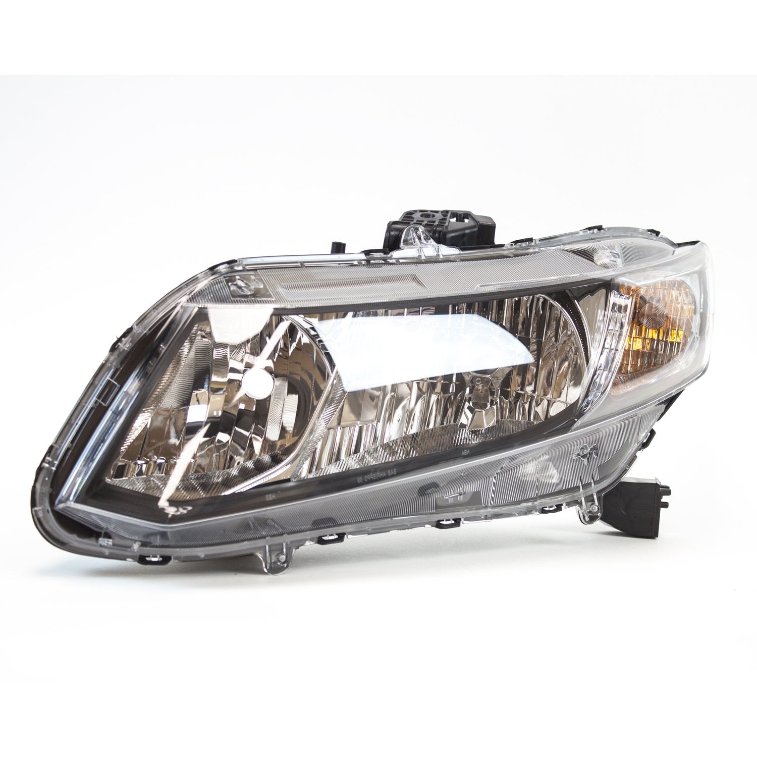 Left TYC Headlight Assembly Compatible with 2013-2015 Honda Civic