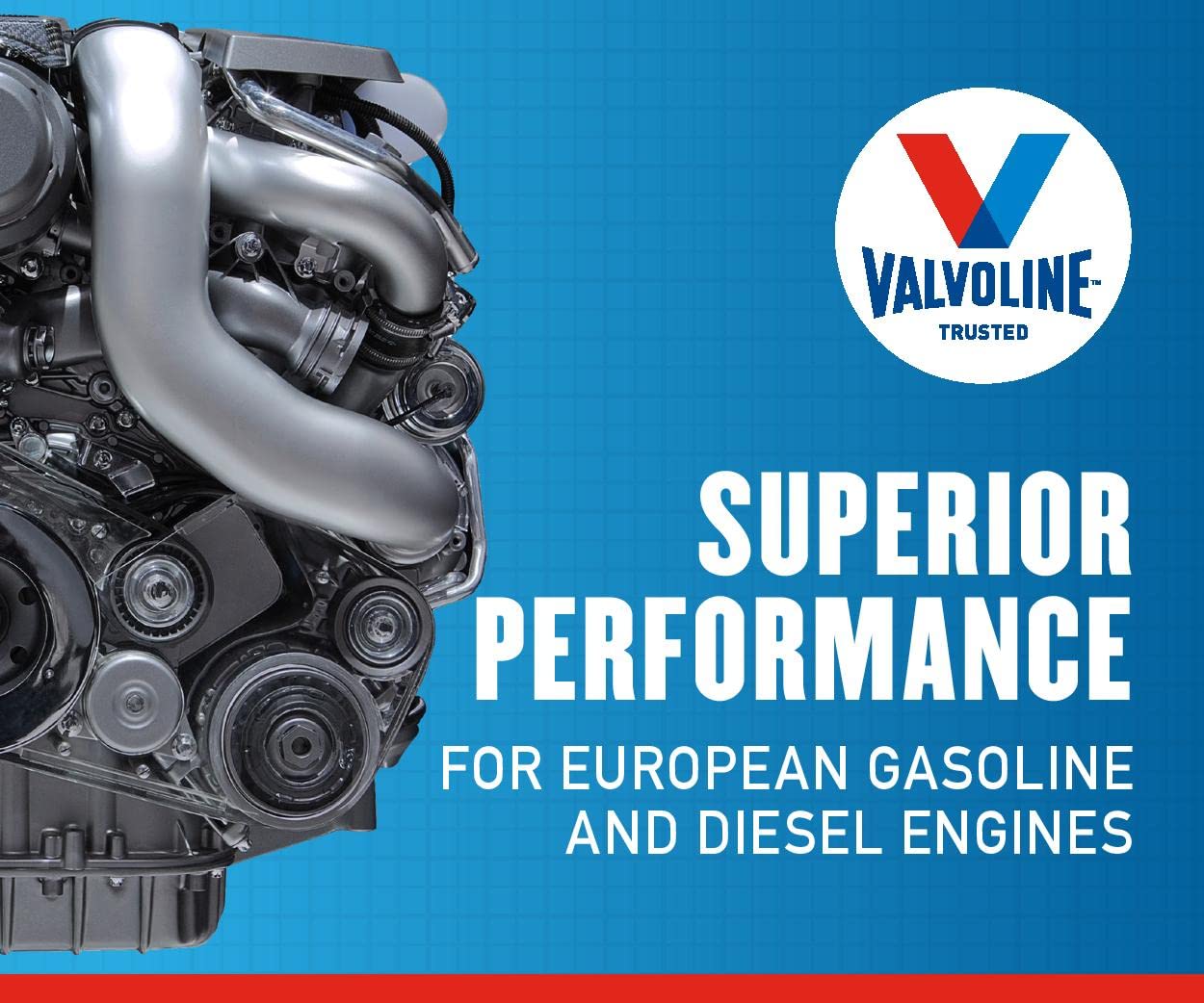 European Vehicle Valvoline Full Synthetic SAE 0W-30 Motor Oil 1 Quart