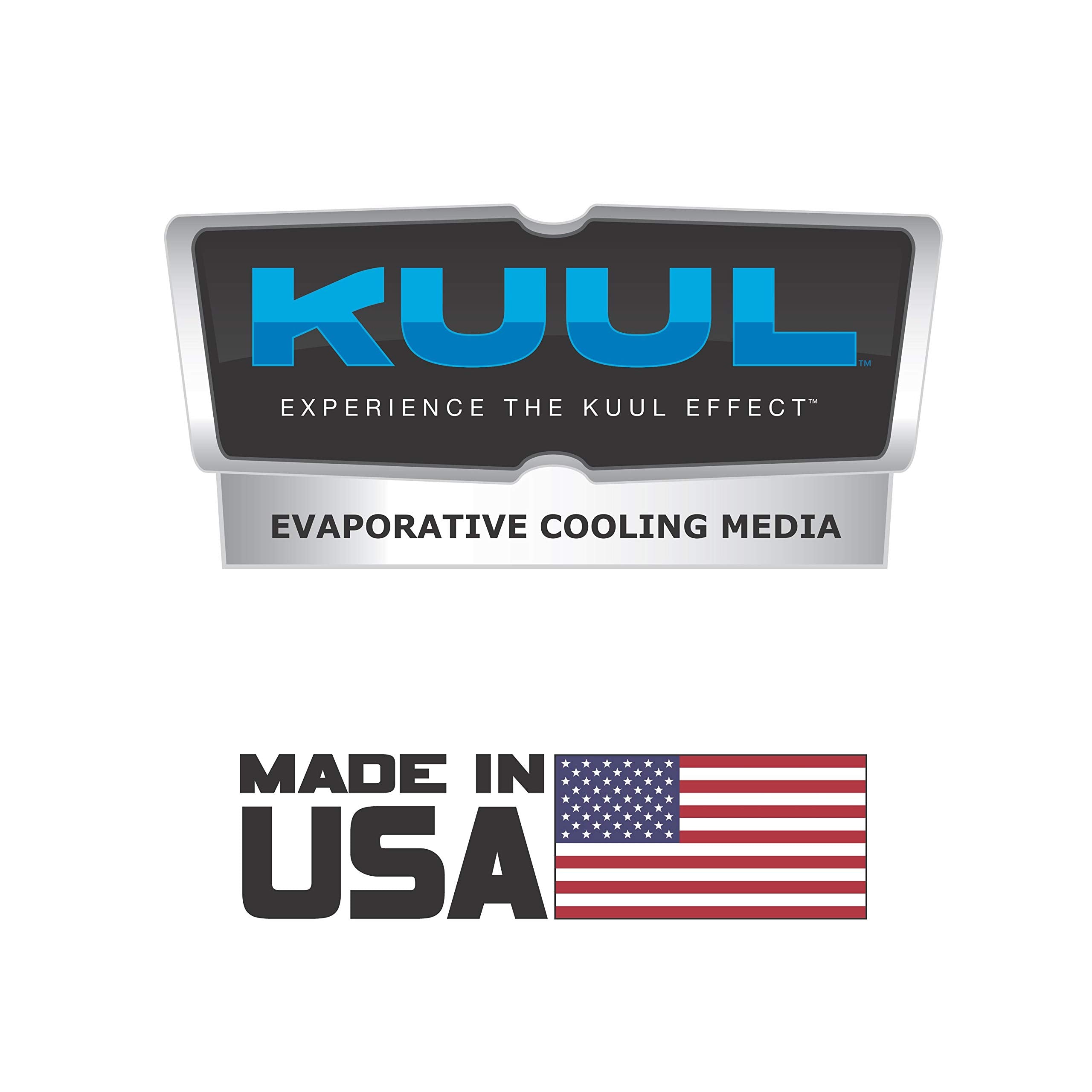 Kuul Replacement Evaporative Media Set Portacool PARKULJ24000 for Jetstream 240, PAC163SVT, PACJS1600, Black