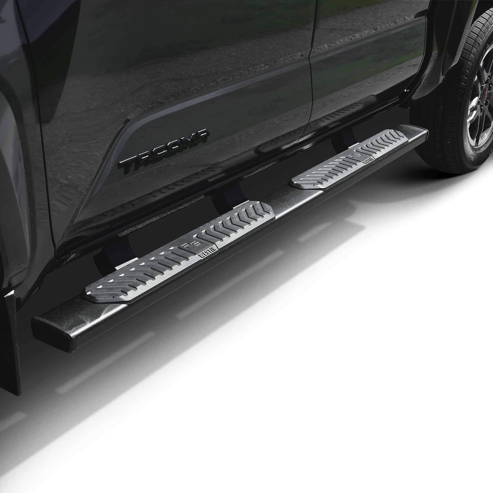 28-52785 Westin R5 Nerf Step Bars fits 2024 Tacoma Double Cab Textured Black 1 Pair