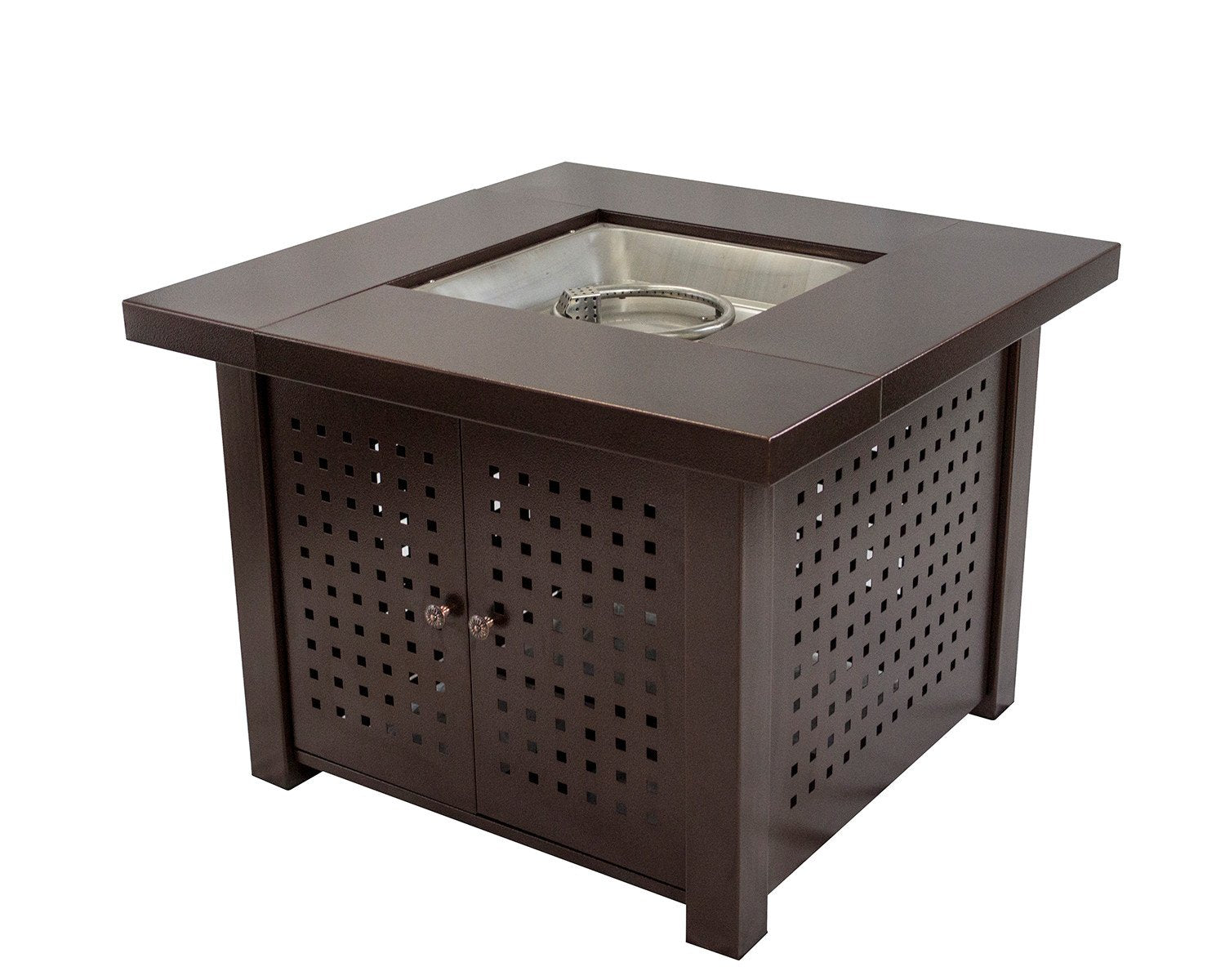 Eden Square Gas Fire Pit Table, Pleasant Hearth OFG418T, 38"