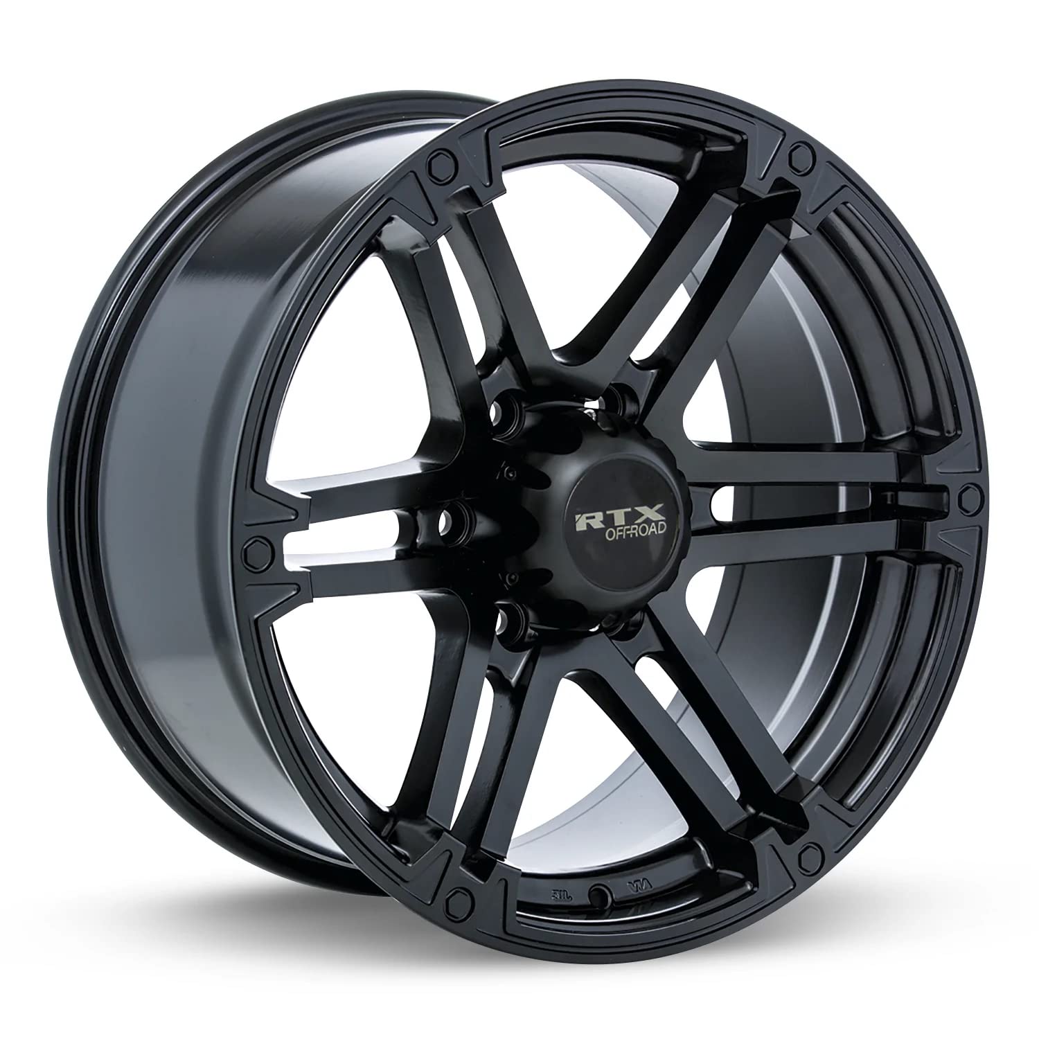 081813 RTX® • Slate • Satin Black • 17x8 6x139.7 ET25 CB106.1 Offroad