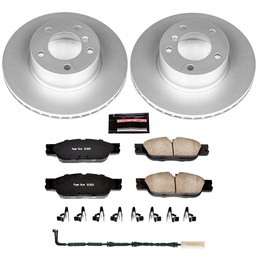 Power Stop Z23 Evolution Geomet Coated Brake Kit For BMW 328i 2007, 328xi BMW 2007 [Model Specific]