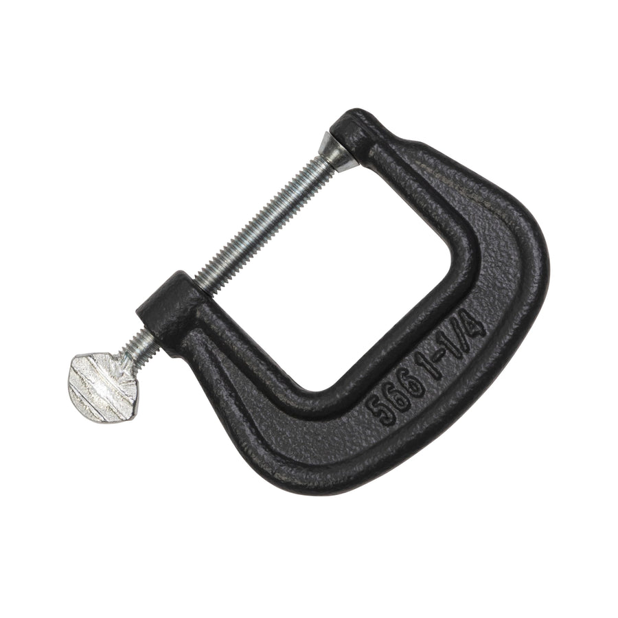Wilton C-Clamp Junior, 1-1/4" Opening, 1-1/4" Throat, 450 Lbs. Clamping Force (Model H566)