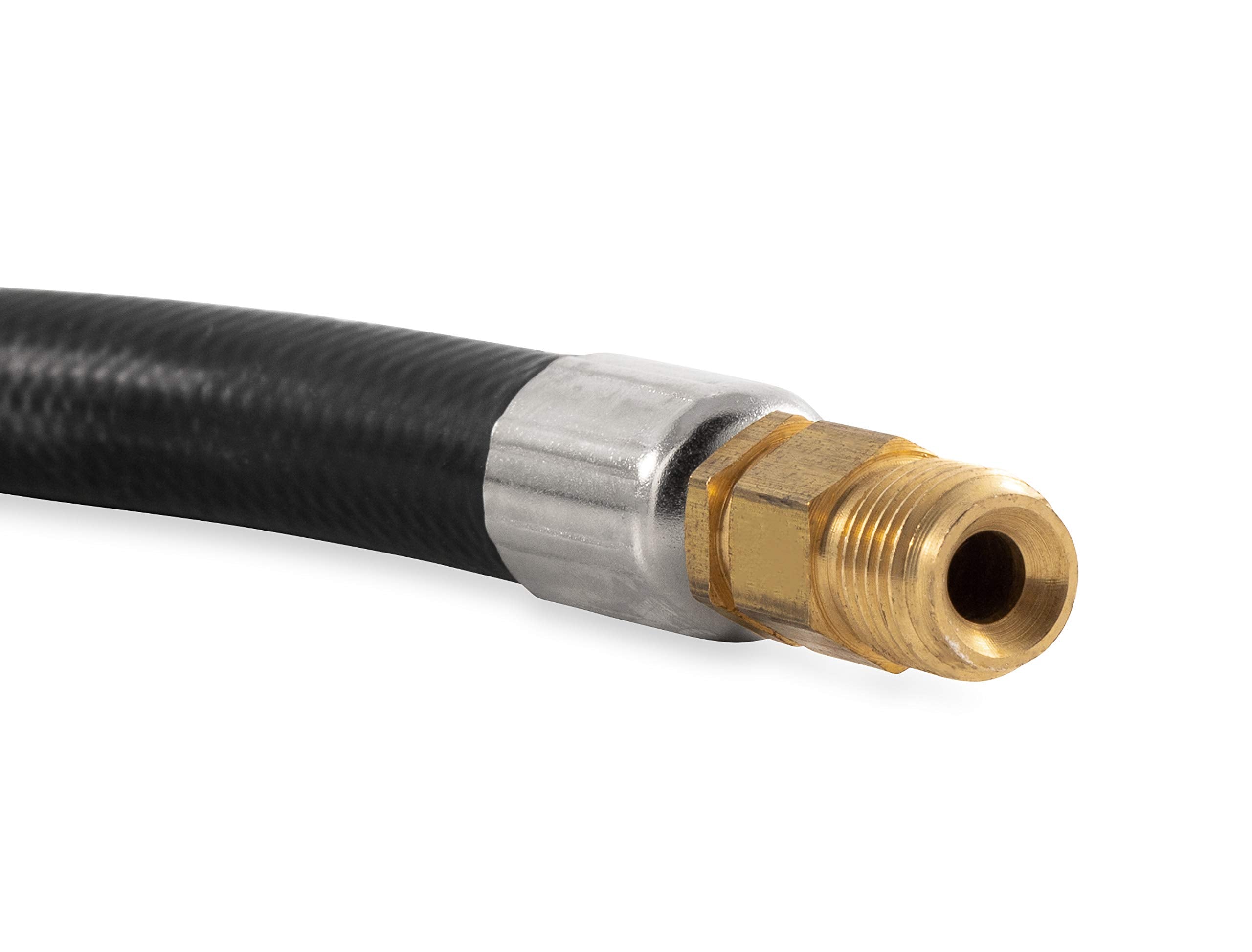 15" Camco Pigtail Propane Hose Connector, Connects Propane Cylinder to a RV or Trailer Propane Regulator, Provides Thermal Protection and Excess Flow Protection (59065)