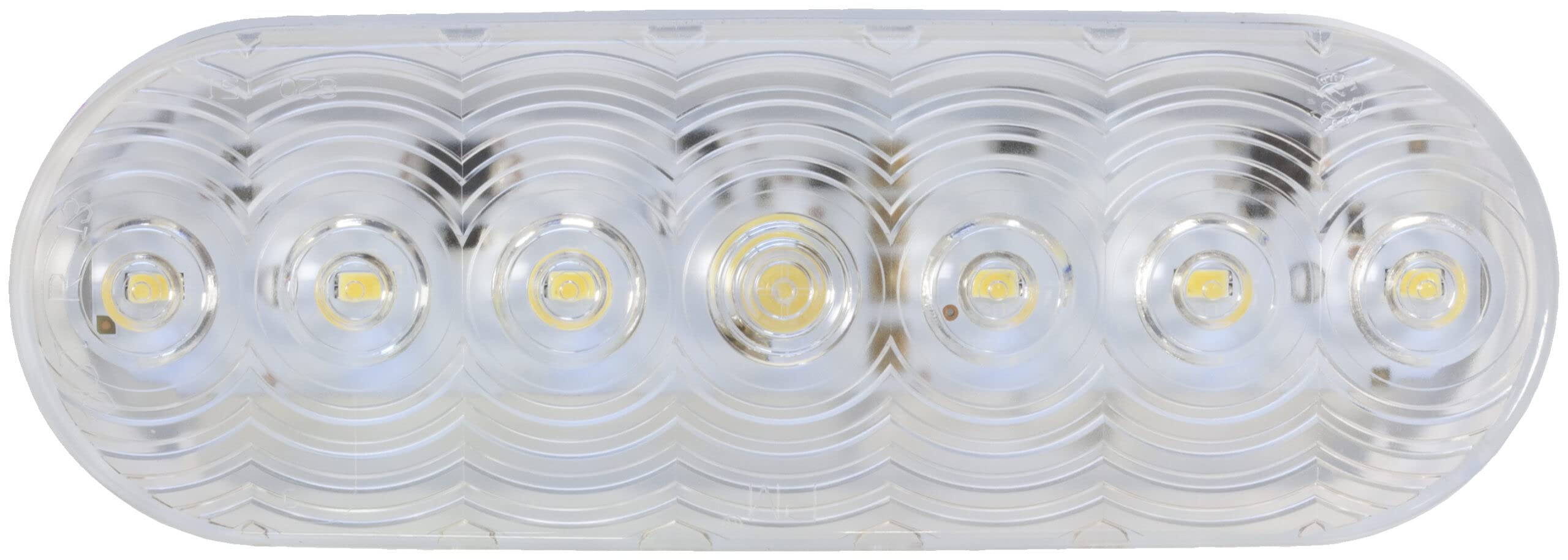 Back-Up Light Peterson 821C-7 LED Oval Grommet Mount 6.5" x 2.25" Pl3 Housing