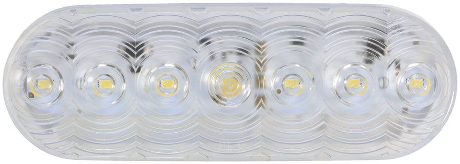 Back-Up Light Peterson 821C-7 LED Oval Grommet Mount 6.5" x 2.25" Pl3 Housing