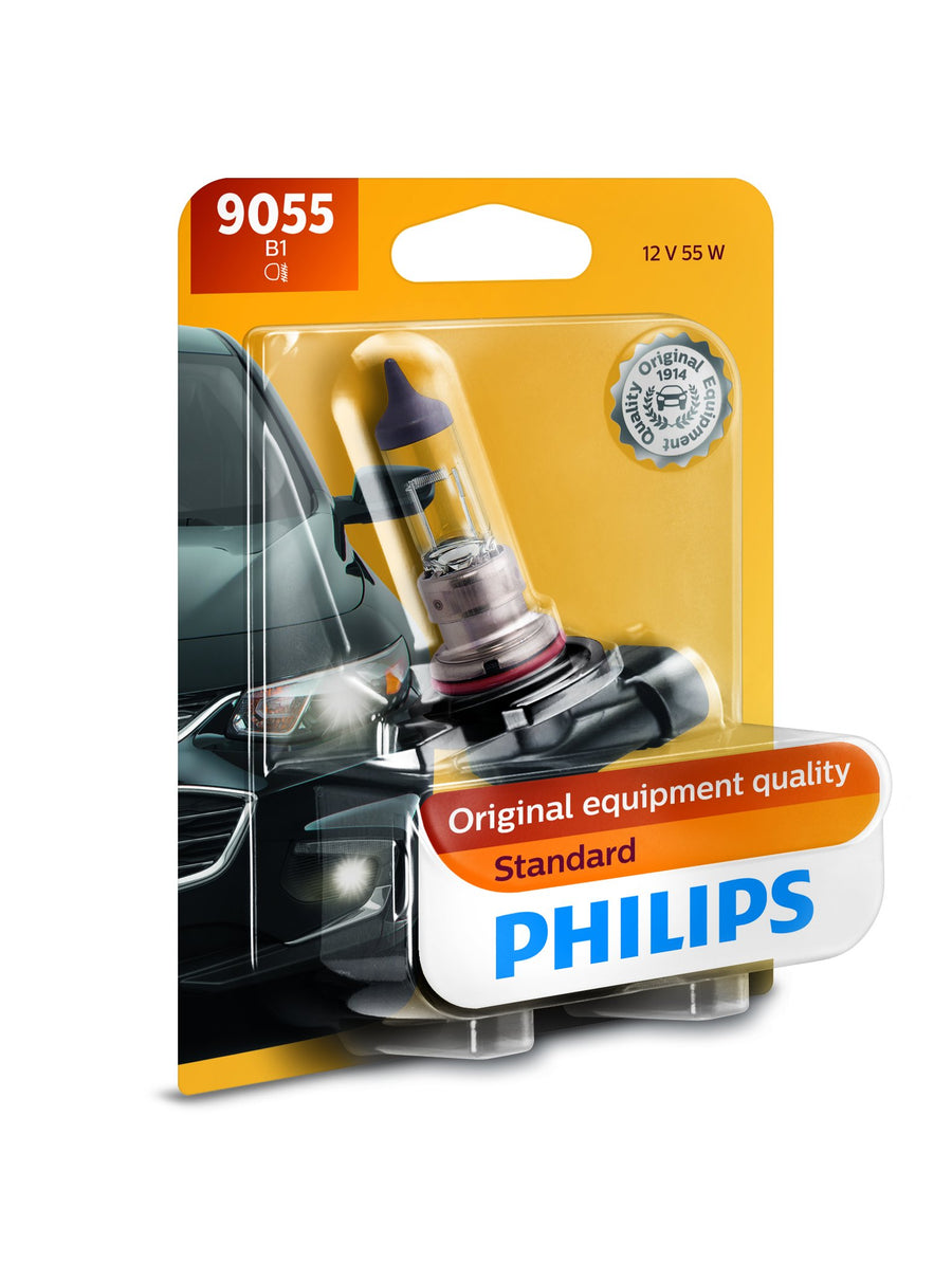 Standard Philips 9055 Halogen Replacement Front Fog Bulb, 1 Pack