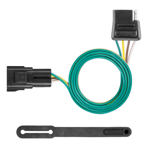 CURT 56325 Custom Vehicle-Side 4-Pin Trailer Wiring Harness, Fits Select Buick Envision, Chevrolet Blazer, GMC Acadia, Cadillac XT5, XT6