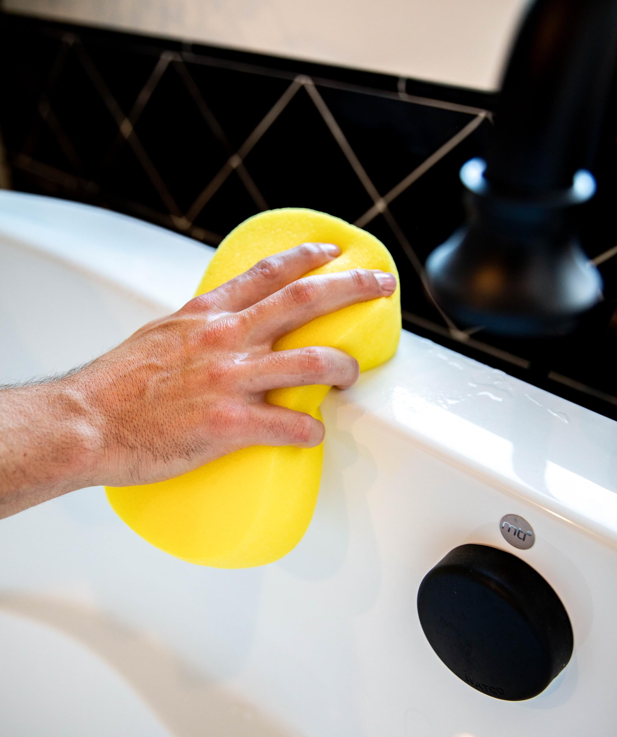 Masters ABRO Jumbo Sponge, Super Absorbent, Gentle on Surfaces, Durable & Resistant to Oil, Ideal for Cars & Home