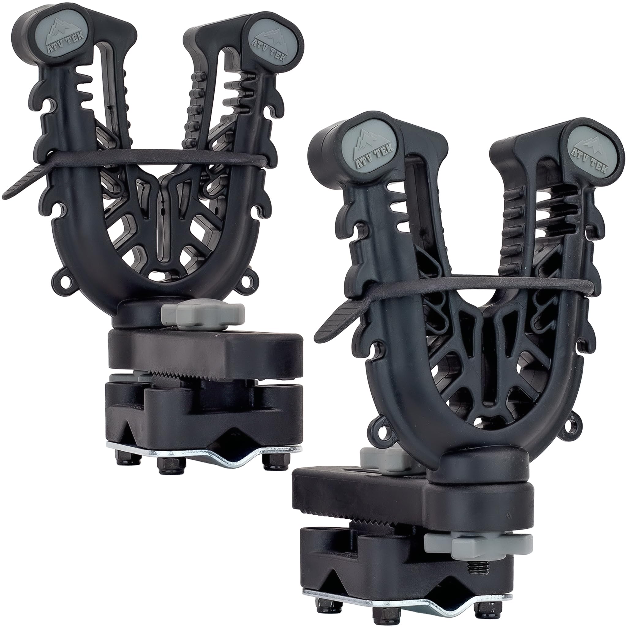 FlexGrip Pro Mounting Rack for Gun, Bow, Tools, Utilities - ATV TEK, Single Rider