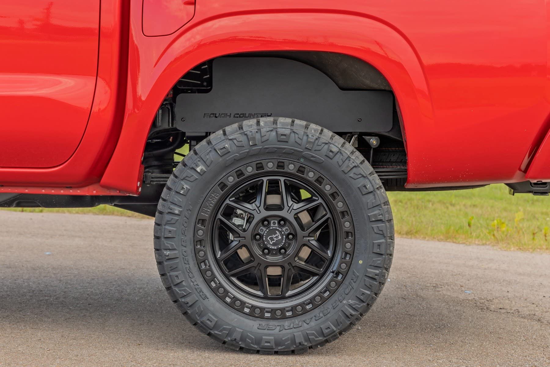 Rough Country Rear Steel Wheel Well Liners for 22-24 Nissan Frontier - 4301