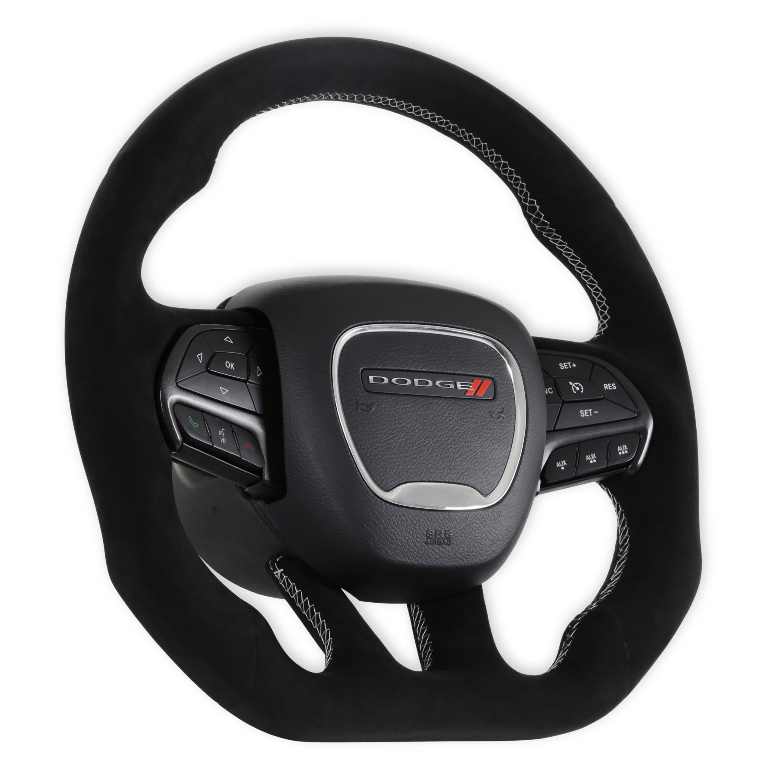 Synthetic Suede Wrapped Drake Muscle Cars CH950-20 Steering Wheel