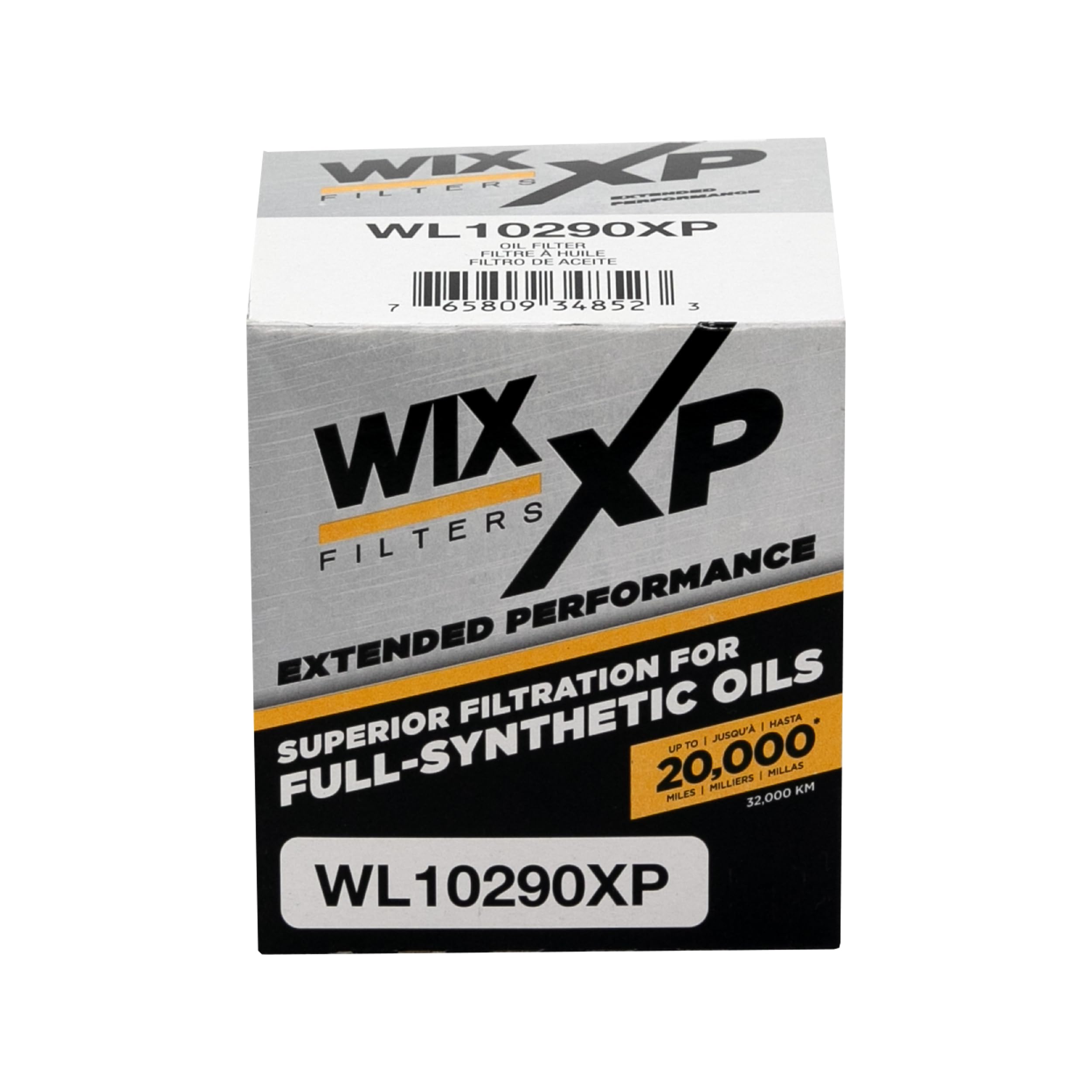 WIX XP Oil Filter Replacement WL10290XP, Built for Synthetic Oil - Compatible With Various GM (12-19)