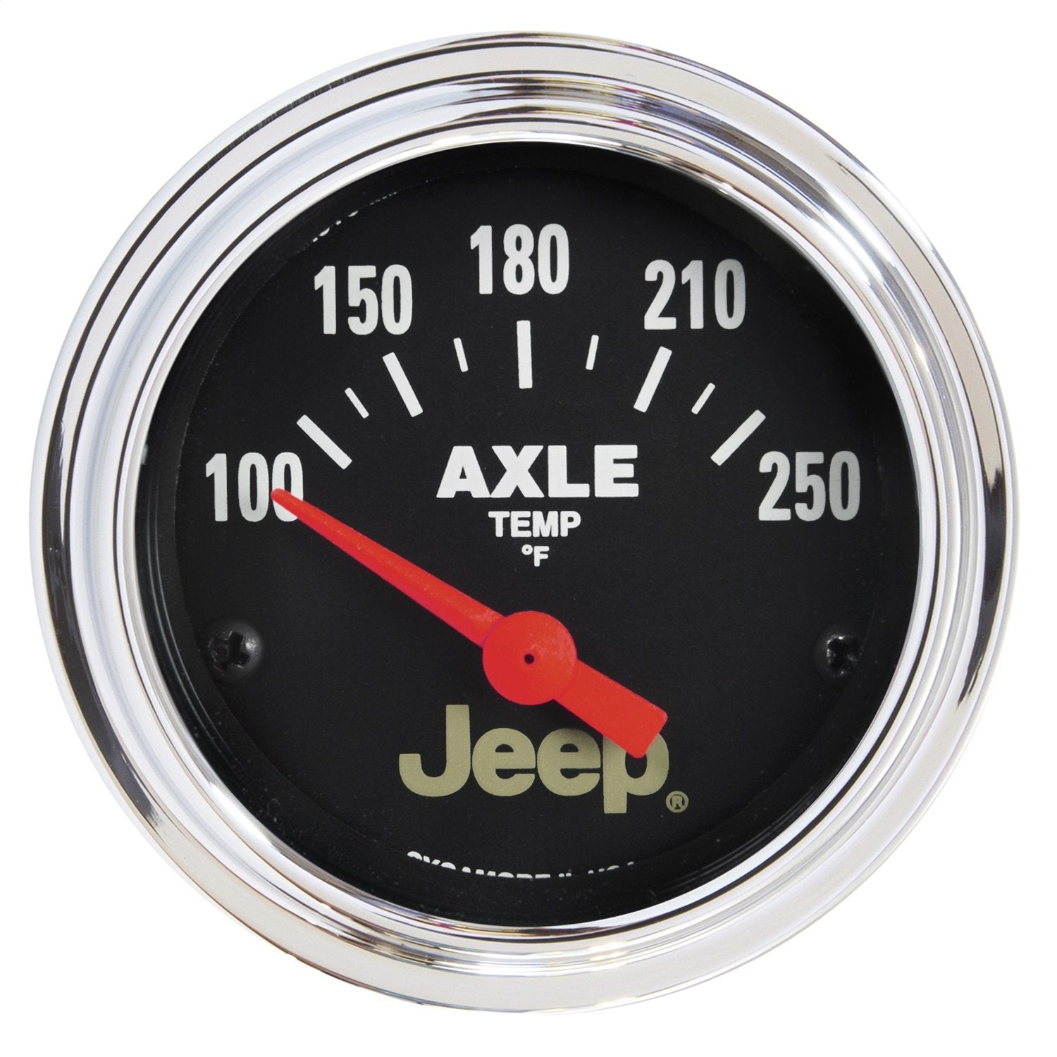 Jeep Auto Meter 880431 2-1/16" Electric Axle Temperature Gauge (100-250Degree F, 52.4mm)