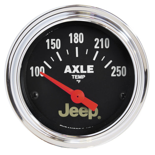 Jeep Auto Meter 880431 2-1/16" Electric Axle Temperature Gauge (100-250Degree F, 52.4mm)