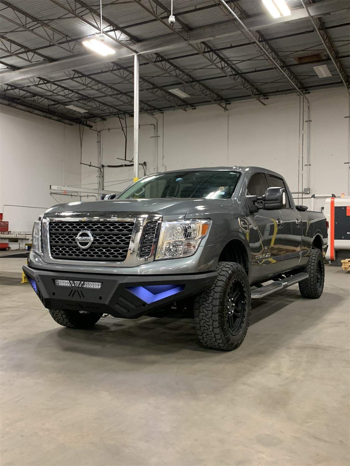 Evolution Road Armor 3202EF3B Front Winch Bumper Sheet Metal Pre-Runner Guard - Texture Black - Compatible with: 2020-2023 Chevy 2500 3500