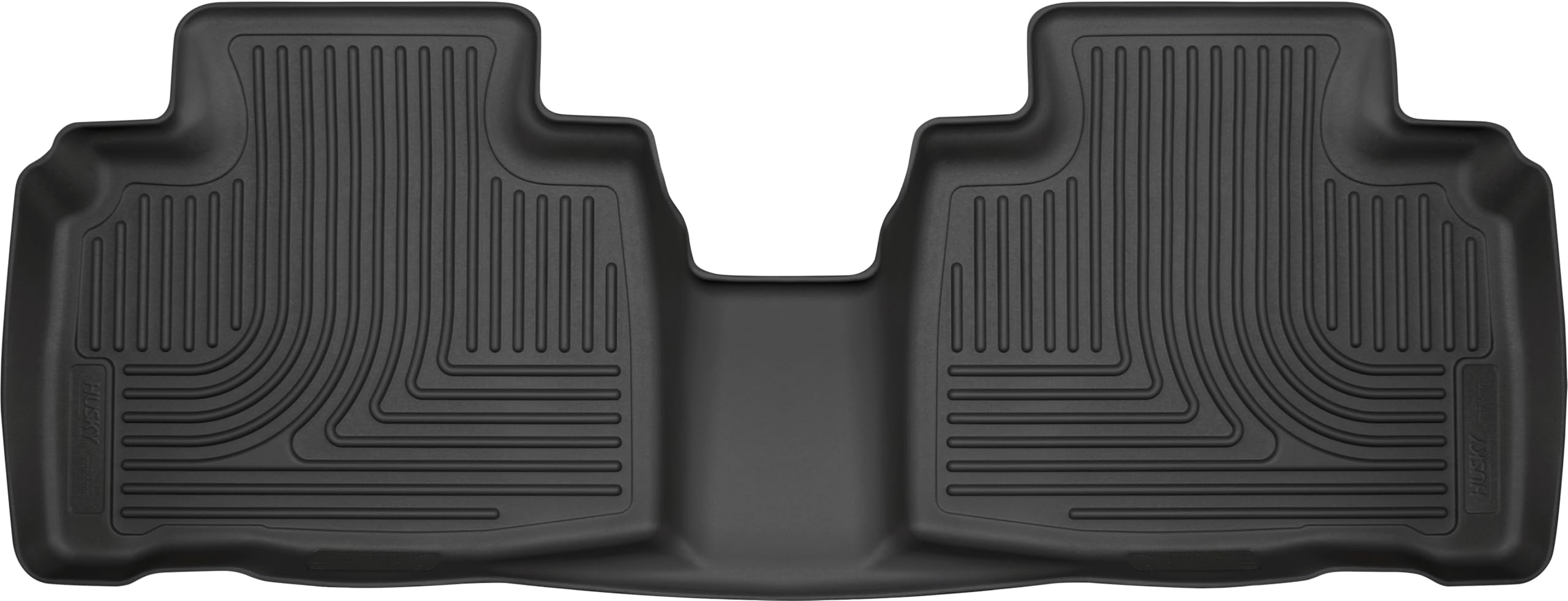 Weatherbeater Husky Liners Floor Mats | Fits 2007-2015 Lincoln MKX; 2007-2014 Ford Edge | 2nd Row, 1-pc Black - 14841