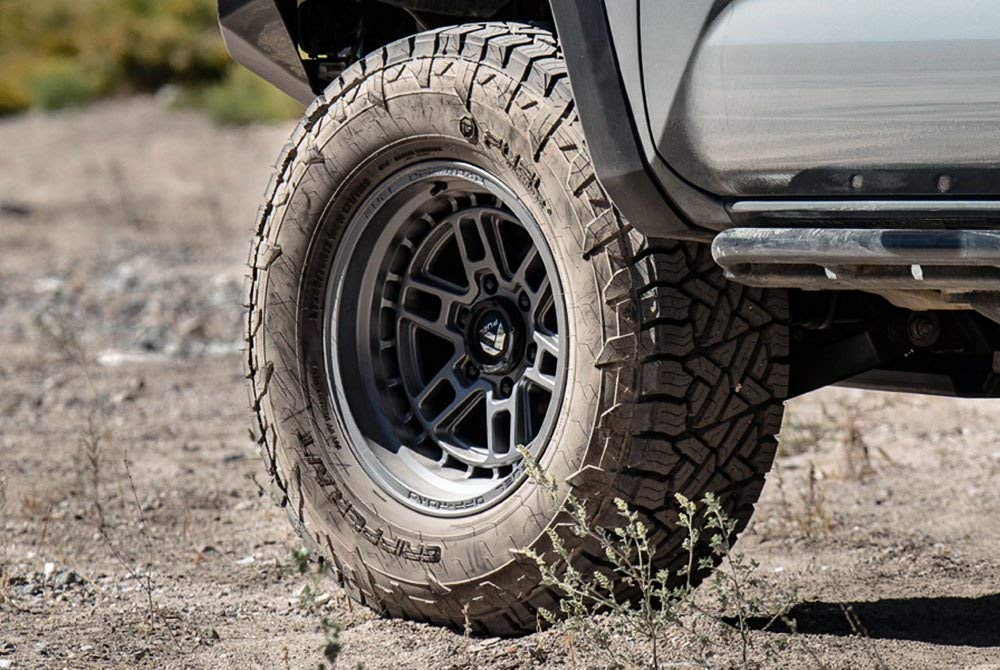D668 Fuel Offroad NITRO Gun Metal Wheel (20 x 9. inches /6 x 135 mm, 20 mm Offset)