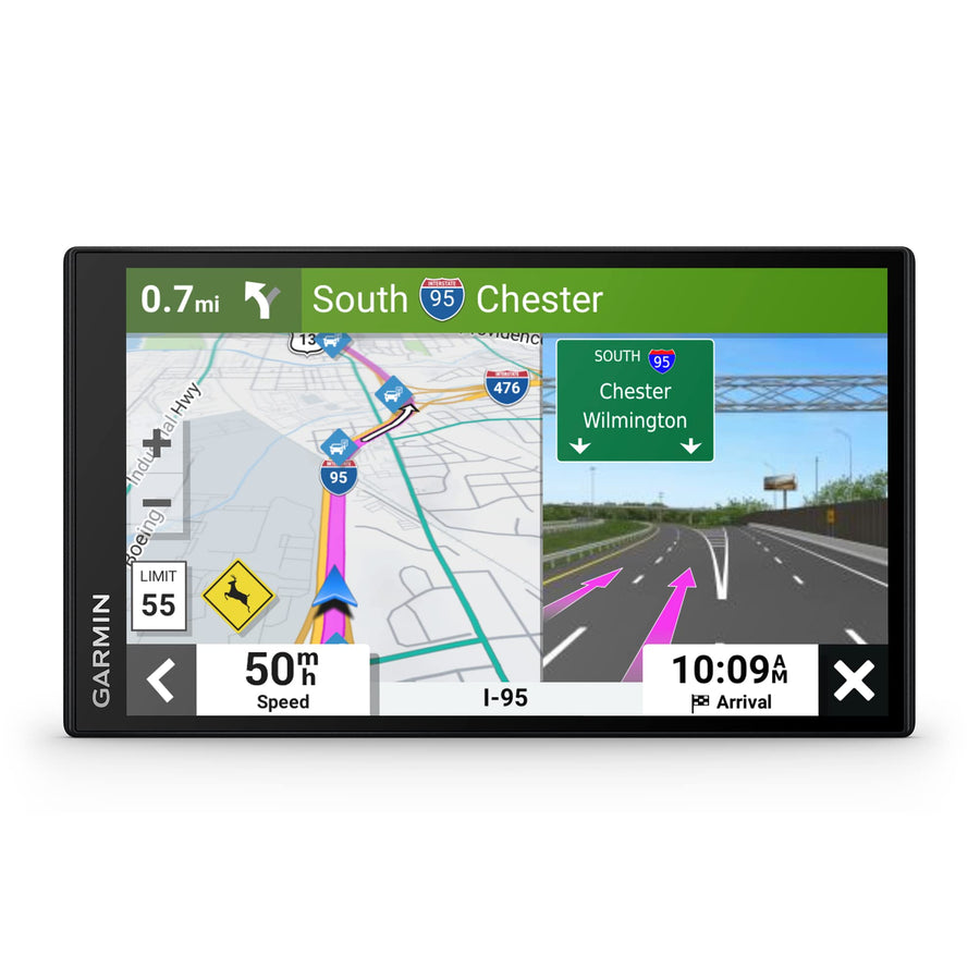 DriveSmart Garmin 76, 7-inch Car GPS Navigator with Bright, Crisp High-Resolution Maps and Garmin Voice Assist