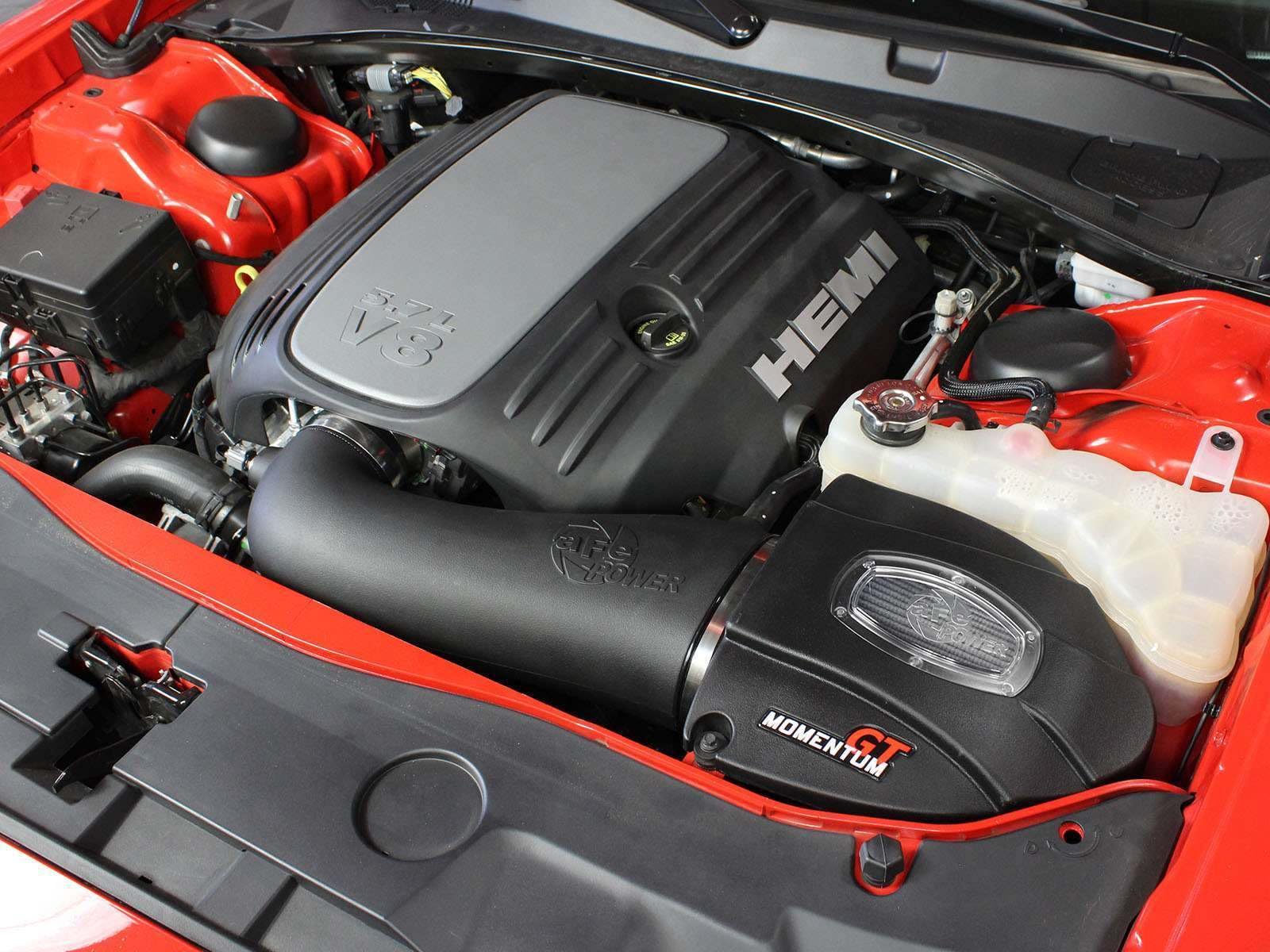Momentum GT aFe POWER Cold Air Intake System w/Pro DRY S Filter, #51-72202, Black
