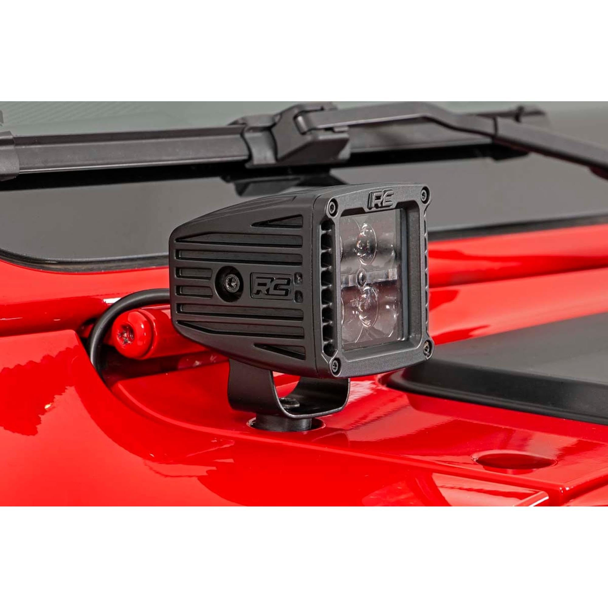 2" Rough Country Spectrum Series LED Hood Cowl Kit for 18-24 Jeep JL/JT - 80062