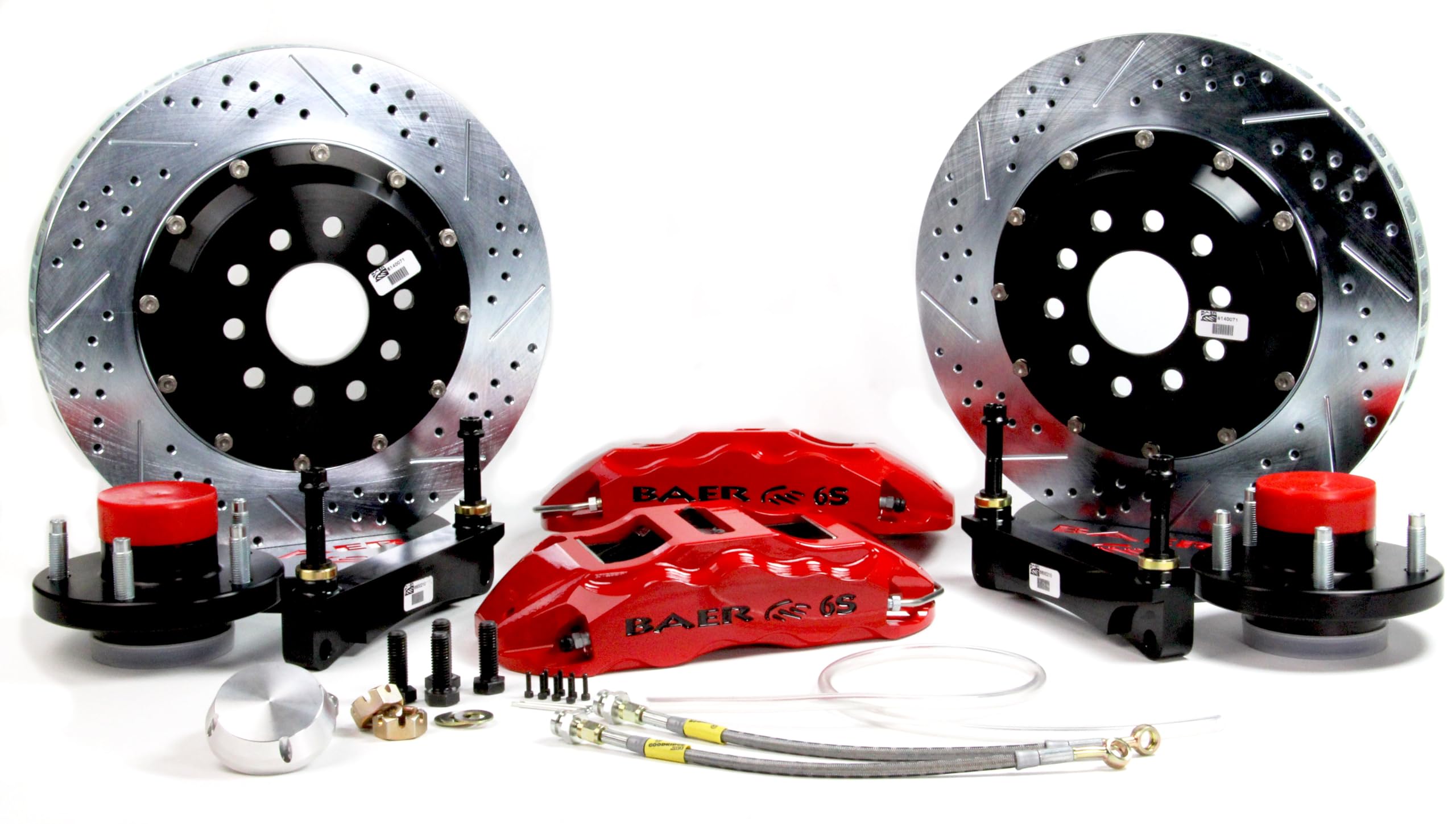 14" Ext+ Brake Sys Frt Red Chassisworks Baer Brakes (4261307R)