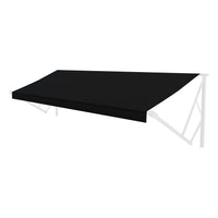 Solera Heavy-Duty Universal Fit Vinyl RV Patio Awning Replacement Fabric Solid Black 13' Awning (12'4" Fabric)