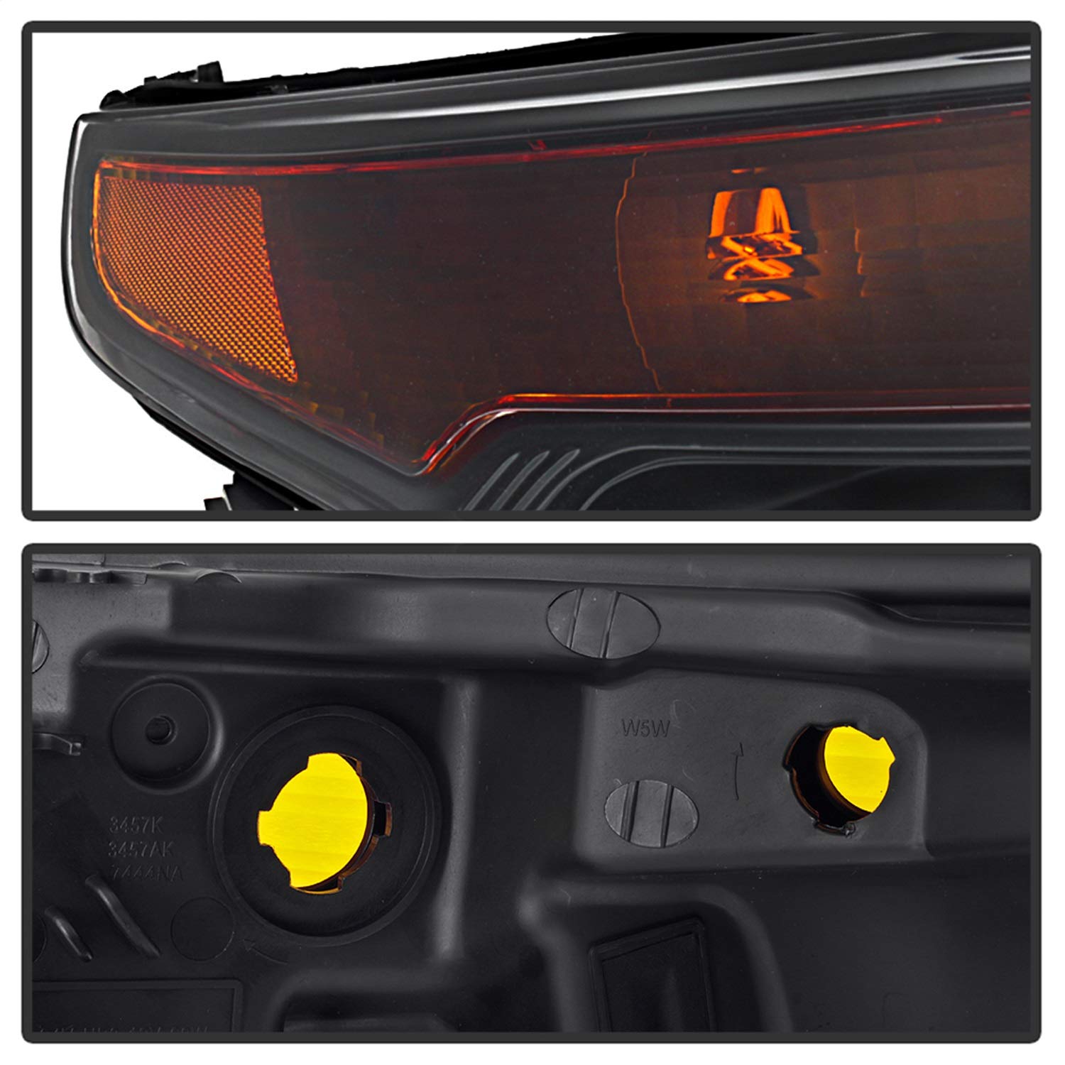 OEM Style Xtune Headlights (HD-JH-FEXP11-AM-BK)