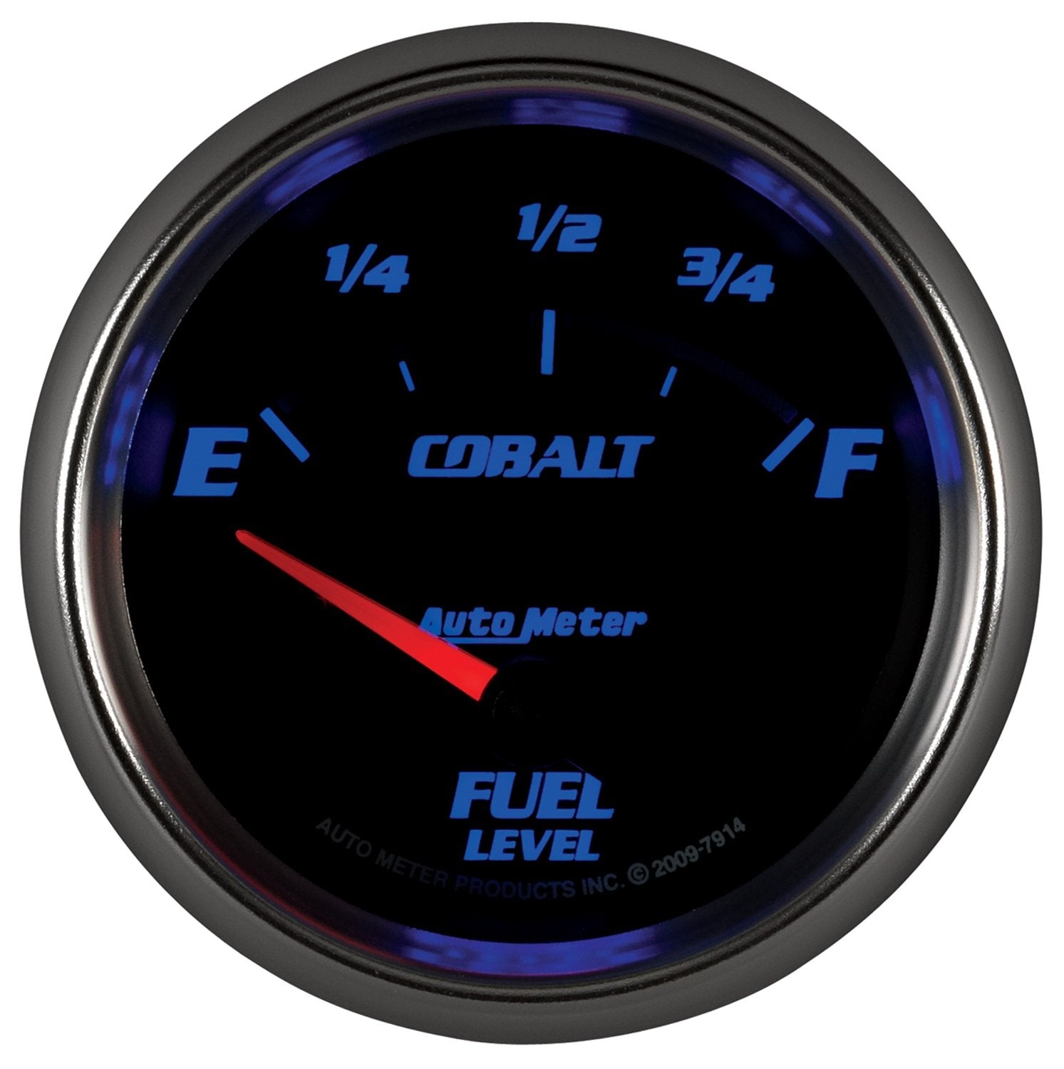 Auto Meter 7914 2-5/8" Cobalt E/ 90 F Short Sweep Electric Fuel Level Gauge for GM