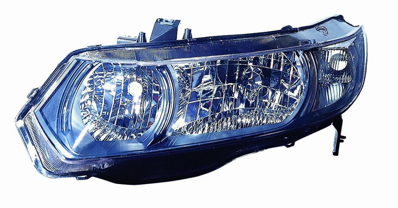 Replacement DEPO 317-1148L-UC2C Driver Side Headlight Lens Housing