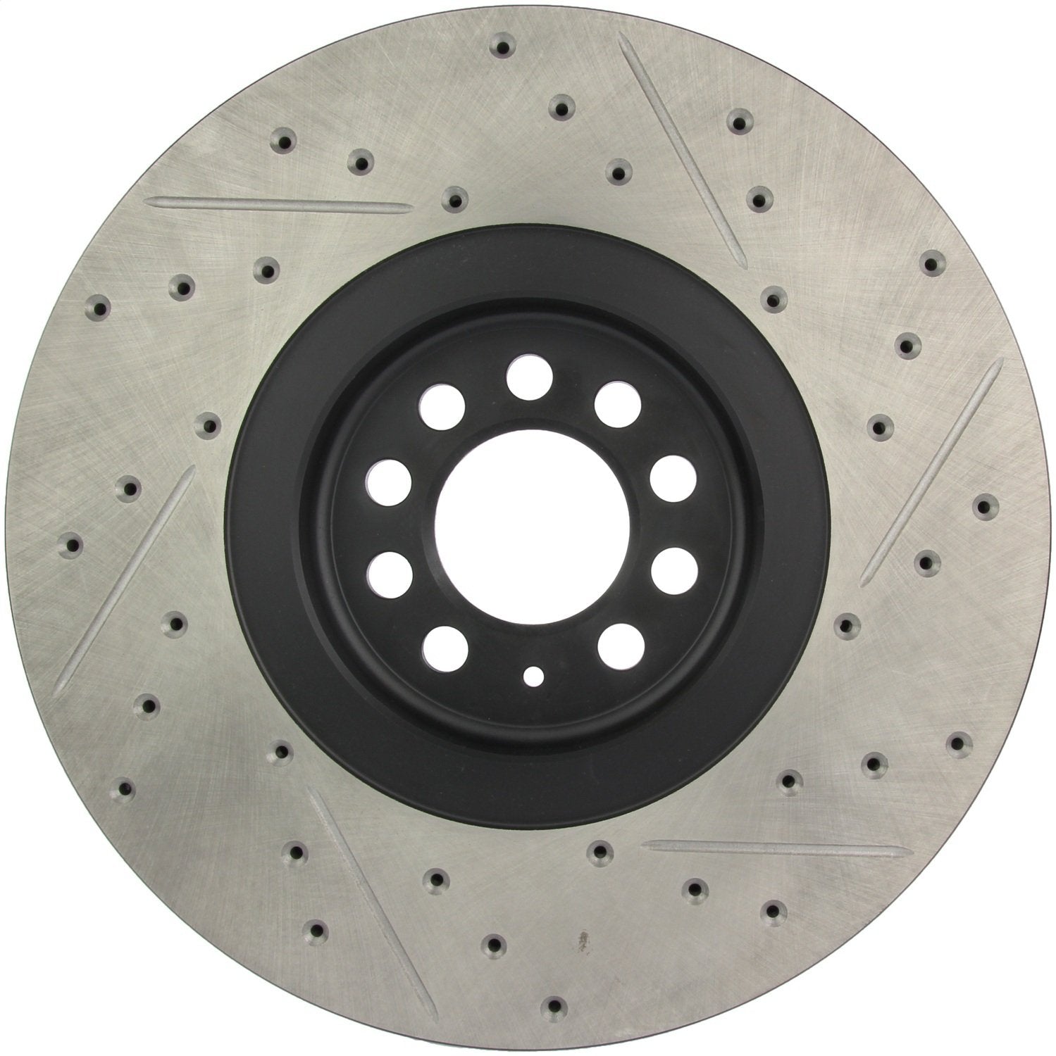Sport Drilled/Slotted Brake Rotor StopTech 127.33093R (Front Right), 1 Pack