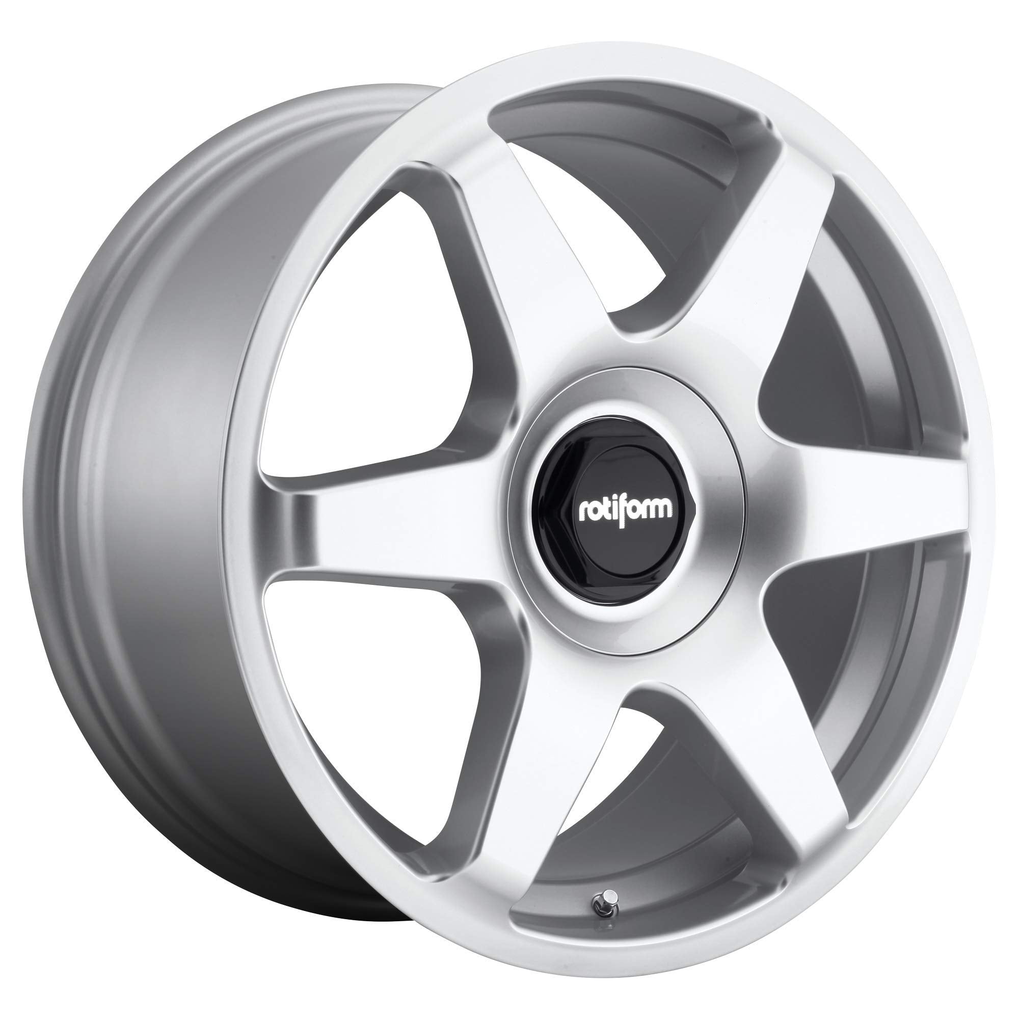 Rotiform 19X8.5 5X108/5X112 GLOSS SILVER 1PC R114 SIX 45mm Wheel Rim