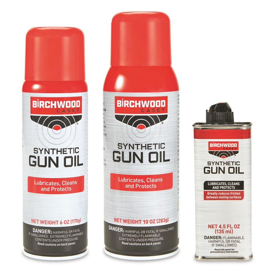 Synthetic Gun Oil Birchwood Casey, Aerosol Spray, 10 oz.