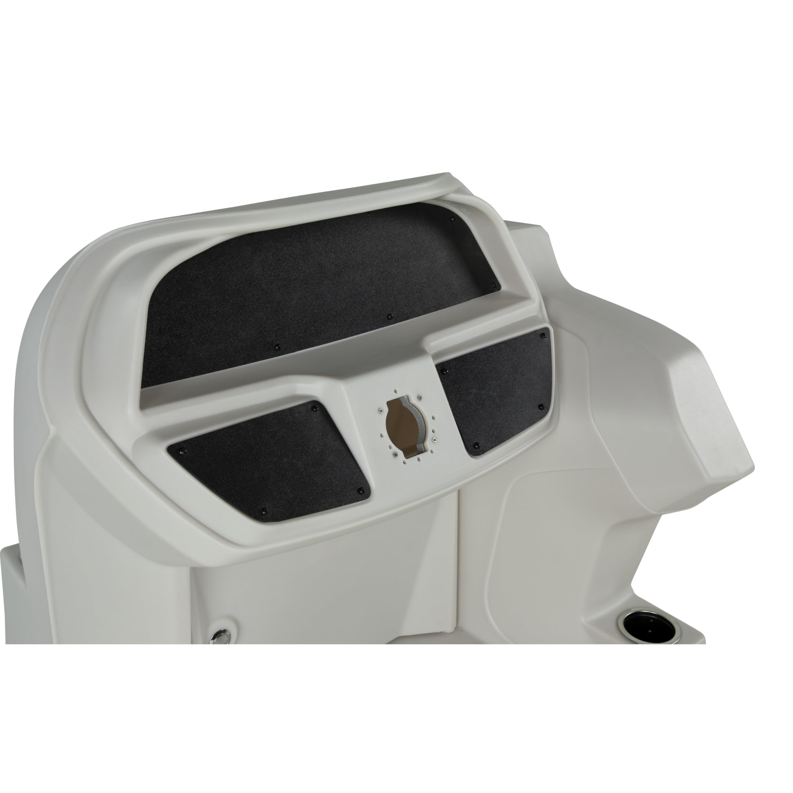 Lippert Pontoon Console Sunset Collection, Locking Dry Storage, Durable Rotationally Molded Poly Frame, Marine-Grade Hardware, Built-in Drainage Channels, 36.6" L x 37.25" W x 35" H - 2024052639