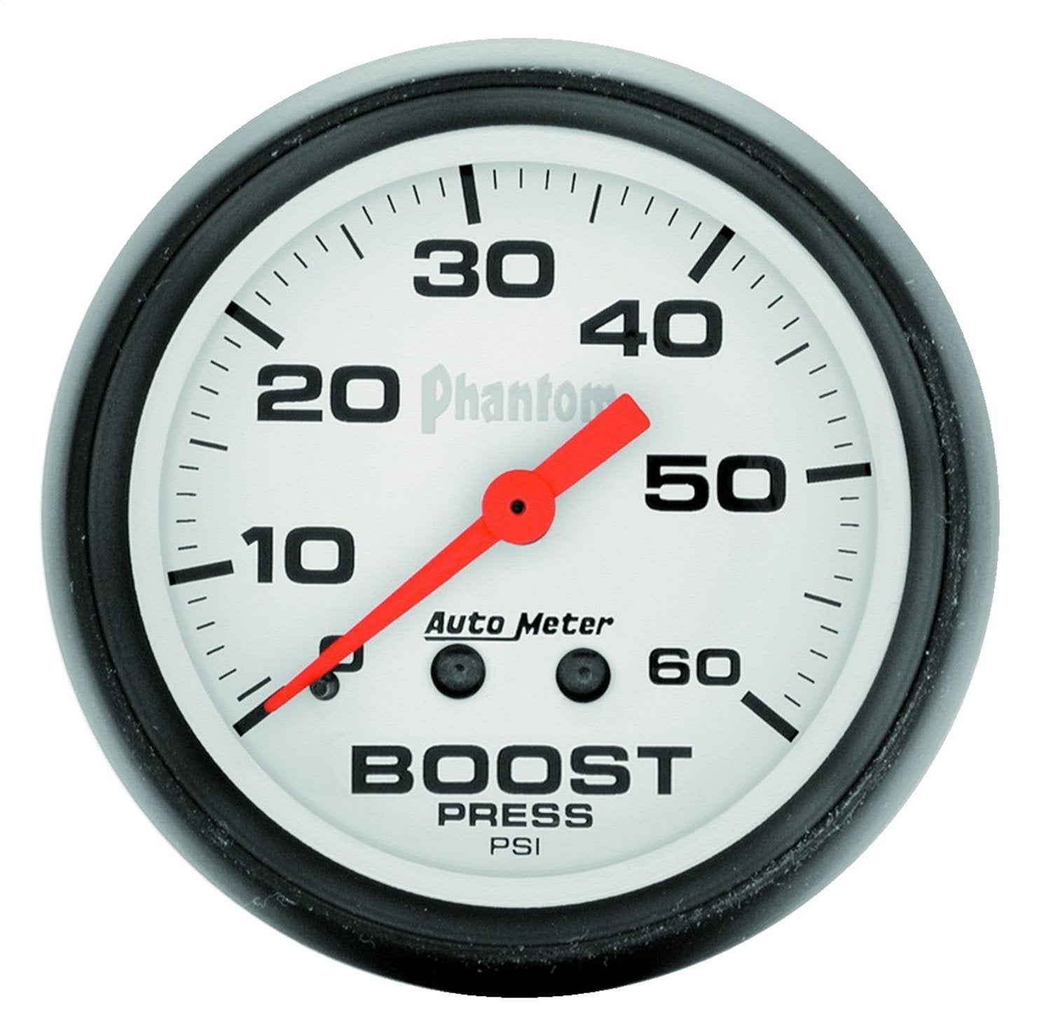 Auto Meter Phantom Mechanical Boost Gauge 5705 , 2.3125 in.