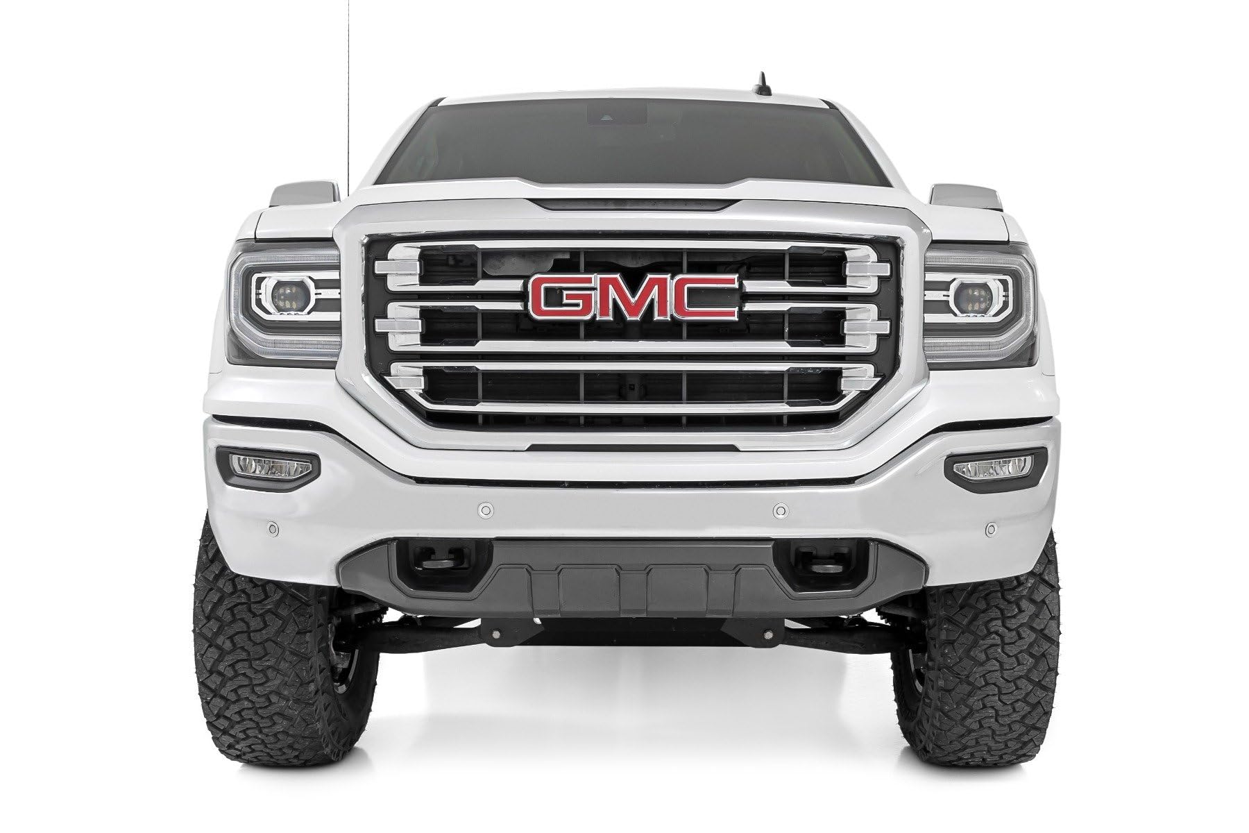 7" Lift Kit Rough Country with N3 Struts/N3 Rear Shocks for Chevy Silverado & GMC Sierra 1500 (2016-2018 w/Stamped Steel Control Arms)
