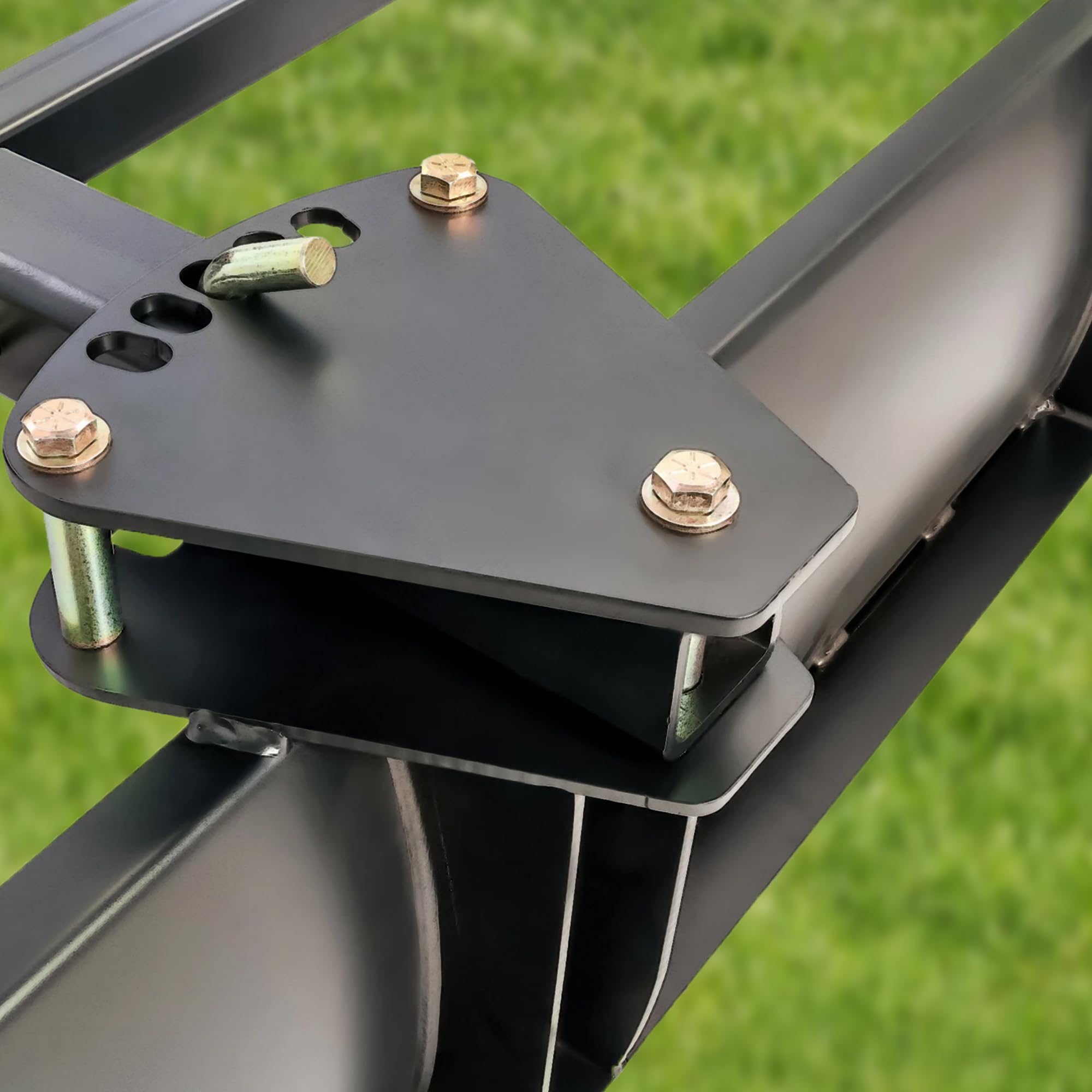 ATV/UTV Black Boar Scrape Blade Implement, Adjusts 0, 7.5 or 15 Degrees in Either Direction, Use to Cultivate, Establish Food Plot, Maintain Your Land (66005)