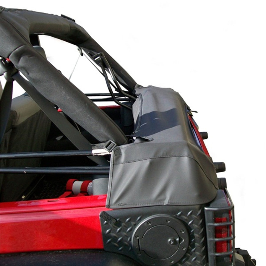 Soft Top Storage Boot Rugged Ridge 12104.50, Black Diamond; 07-18 Jeep Wrangler JK, 2 Door